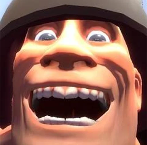 😃 Стикер «Team Fortress» для Telegram
