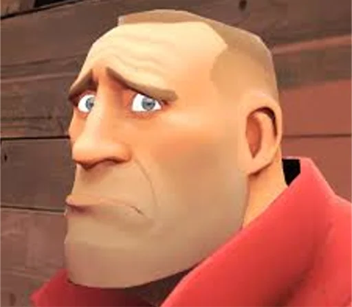 🥺 Стикер «Team Fortress» для Telegram