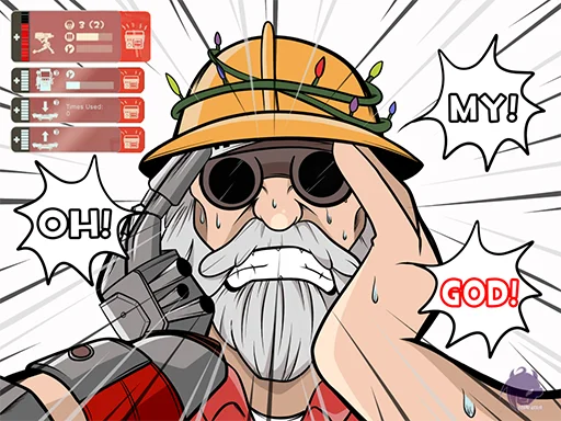 😨 Стикер «Team Fortress» для Telegram