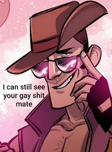 😏 Стикер «Team Fortress» для Telegram