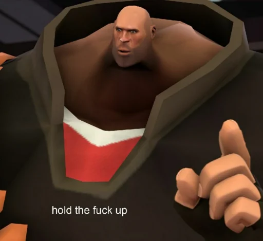 🤨 Стикер «Team Fortress» для Telegram