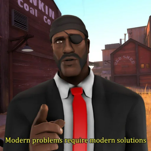😏 Стикер «Team Fortress» для Telegram