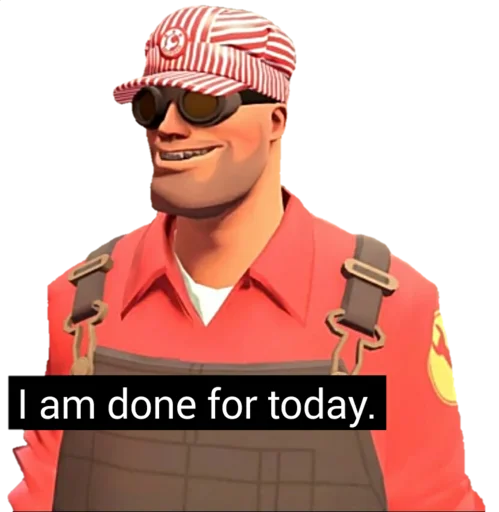 ☑ Стикер «TF2 Stickers» для Telegram