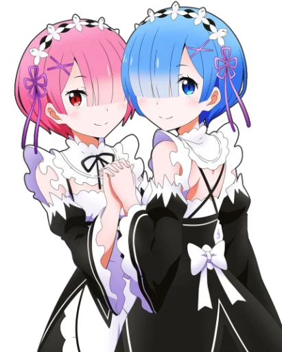 💕 Стикер «Team Rem» для Telegram