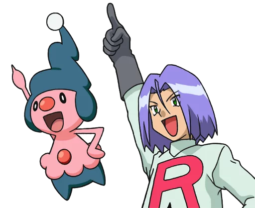🙋 Стикер «Team Rocket» для Telegram