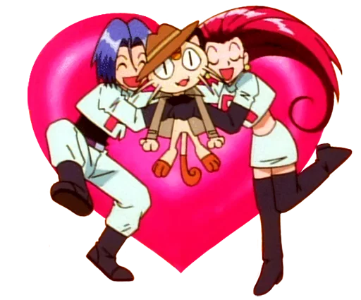 💖 Стикер «Team Rocket» для Telegram