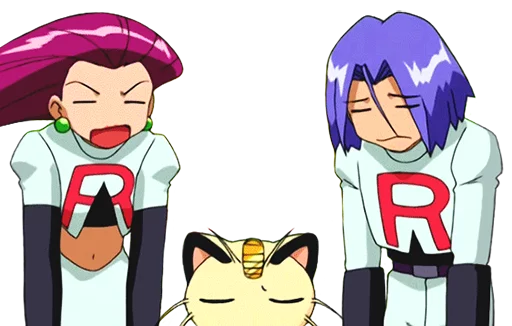 😩 Стикер «Team Rocket» для Telegram