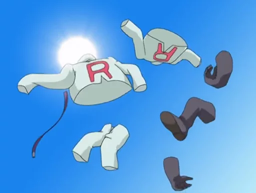 😏 Стикер «Team Rocket» для Telegram