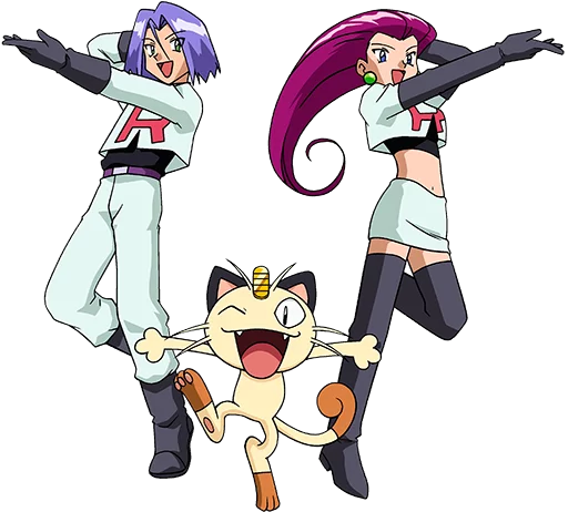 Стикерпак Team Rocket для Telegram