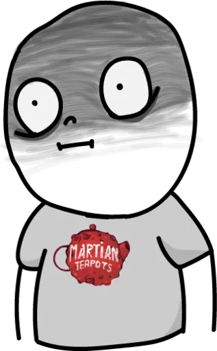 😐 Стикер «Teapotser» для Telegram