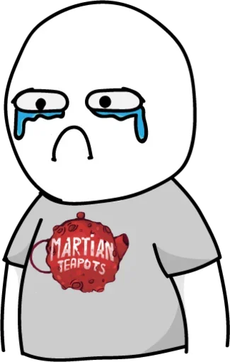 😐 Стикер «Teapotser» для Telegram