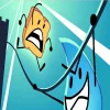 😧 Эмодзи «Teardrop BFDI» для Telegram