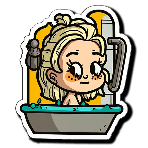 🛀 Стикер «Для Тебя...» для Telegram
