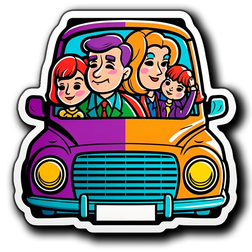 🚗 Стикер «Для Тебя...» для Telegram