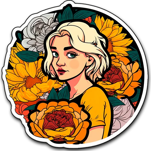 🌼 Стикер «Для Тебя...» для Telegram