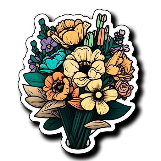 🌷 Стикер «Для Тебя...» для Telegram