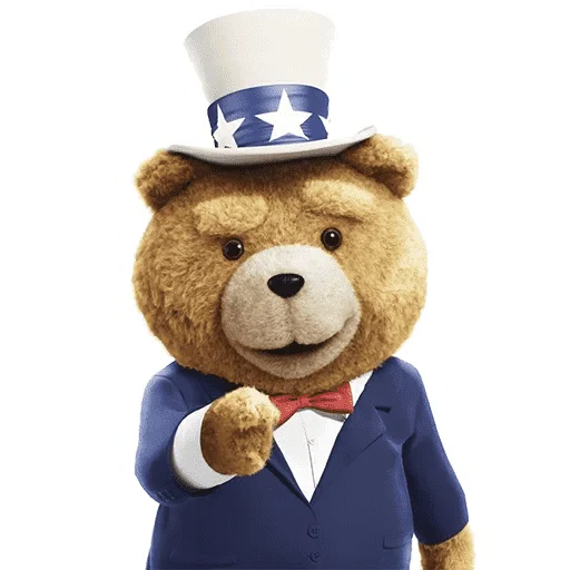 😆 Стикер «Третий Лишний - TED» для Telegram