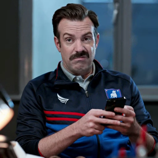🤨 Стикер «Ted Lasso» для Telegram