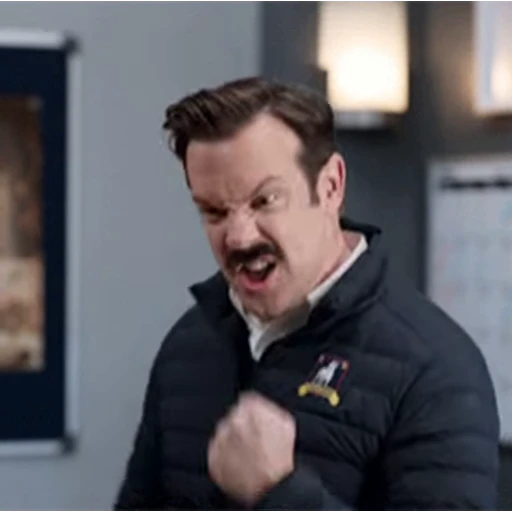 💪 Стикер «Ted Lasso» для Telegram