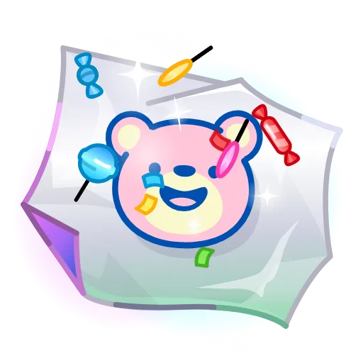 Стикер 9 Teddie