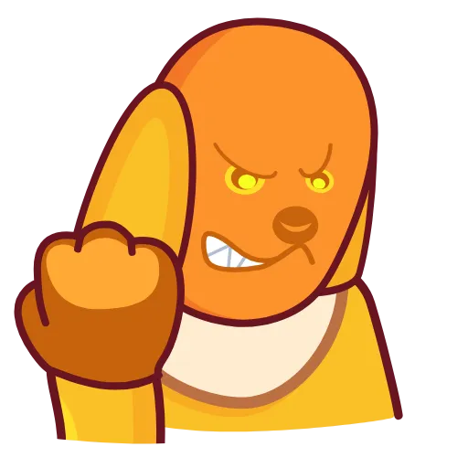 😡 Стикер «Teddy Doge» для Telegram