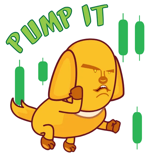 💹 Стикер «Teddy Doge» для Telegram