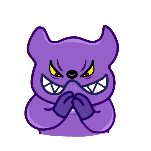 😈 Стикер «Teddy Doge» для Telegram