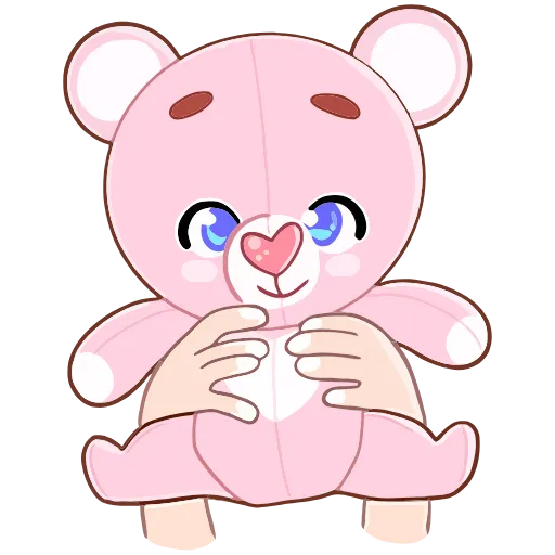❤️ Эмодзи «Мишка Теодор» для Telegram