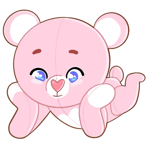 ☺️ Эмодзи «Мишка Теодор» для Telegram