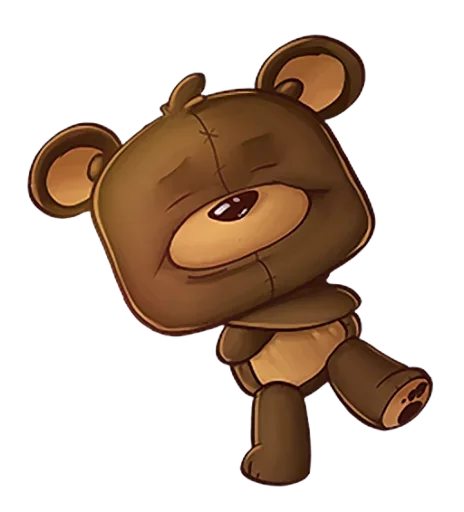 🐻 Стикер «Мишка Teddy» для Telegram
