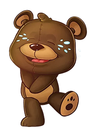 😂 Стикер «Мишка Teddy» для Telegram
