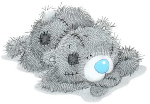 😁 Стикер «Teddy bear ()» для Telegram