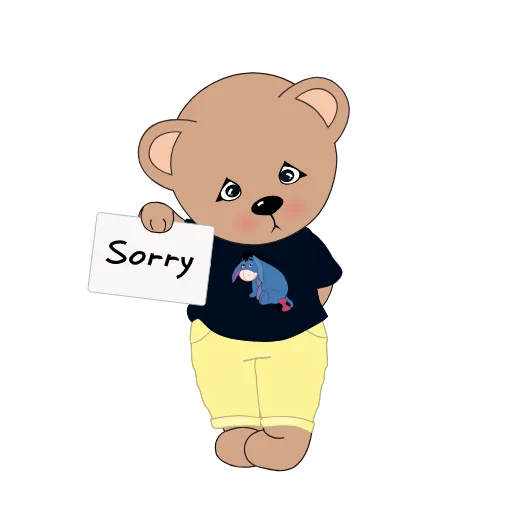 🥺 Стикер «Teddy Tales» для Telegram