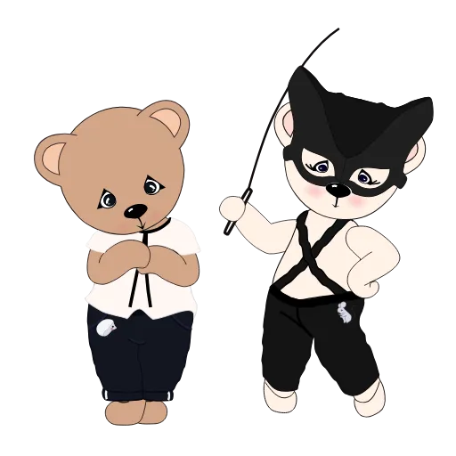 🥰 Стикер «Teddy Tales» для Telegram