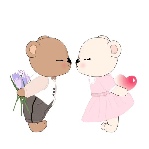😘 Стикер «Teddy Tales» для Telegram
