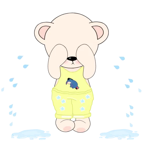 😭 Стикер «Teddy Tales» для Telegram