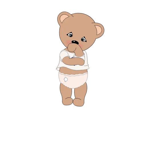 😭 Стикер «Teddy Tales» для Telegram