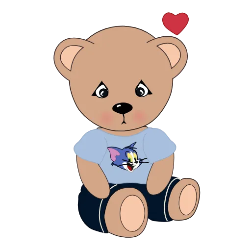 😘 Стикер «Teddy Tales» для Telegram