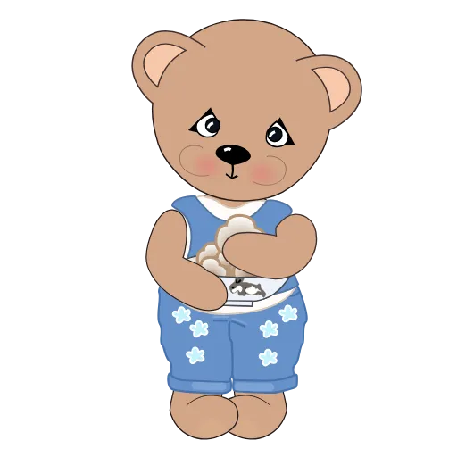 😋 Стикер «Teddy Tales» для Telegram