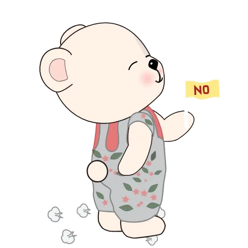 😤 Стикер «Teddy Tales» для Telegram