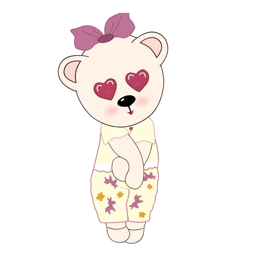 😻 Стикер «Teddy Tales» для Telegram