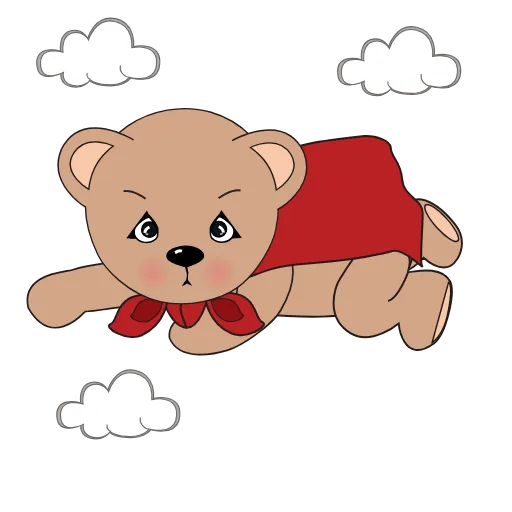 🤩 Стикер «Teddy Tales» для Telegram