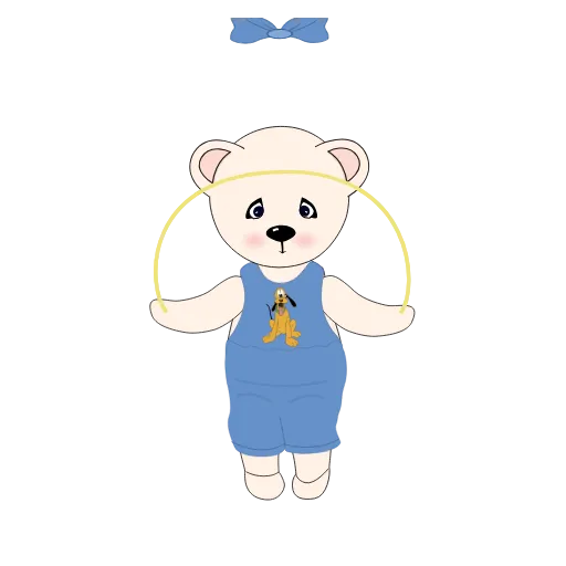 🌀 Стикер «Teddy Tales» для Telegram