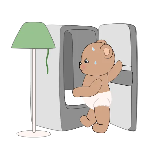 🥵 Стикер «Teddy Tales» для Telegram