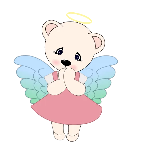 😇 Стикер «Teddy Tales» для Telegram