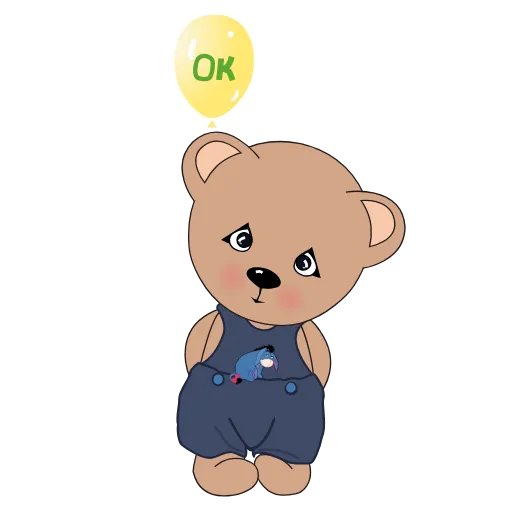 👍 Стикер «Teddy Tales» для Telegram