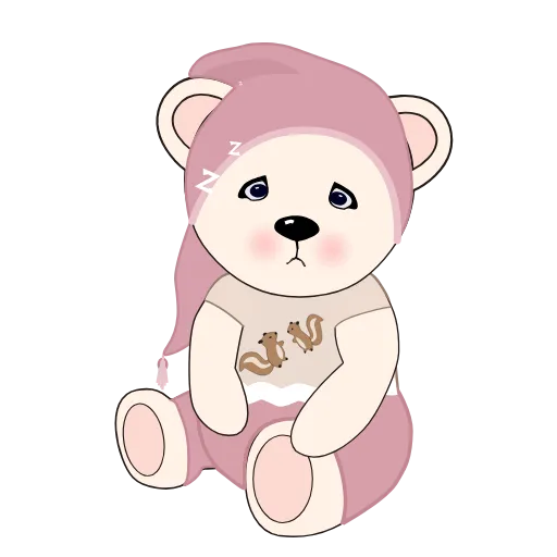 💤 Стикер «Teddy Tales» для Telegram
