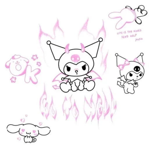 🤝 Стикер «random cuties» для Telegram