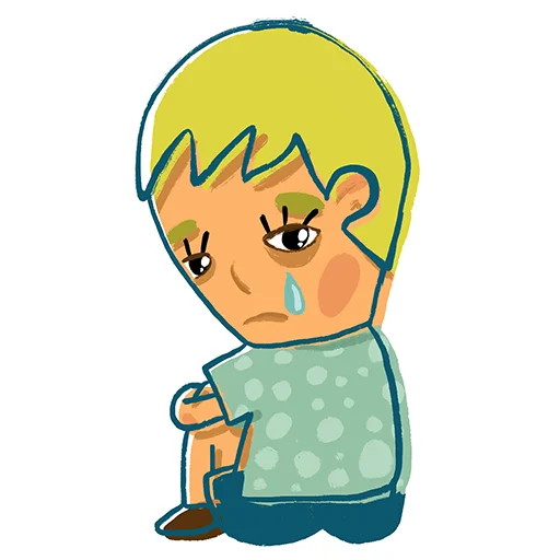 😭 Стикер «Teen» для Telegram