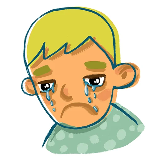 😢 Стикер «Teen» для Telegram